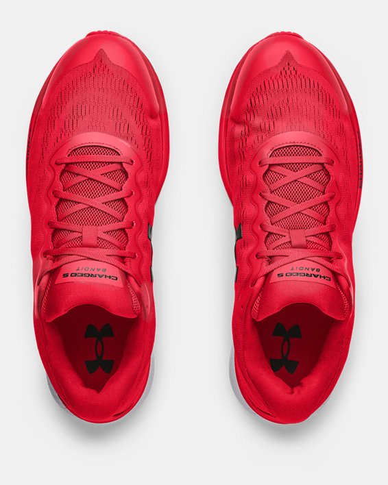 Men's UA Charged Bandit 6 Running Shoes, Red, pdpMainDesktop image number 2